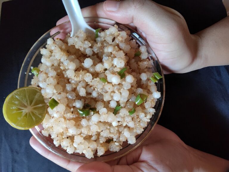 How to make sabudana khichdi