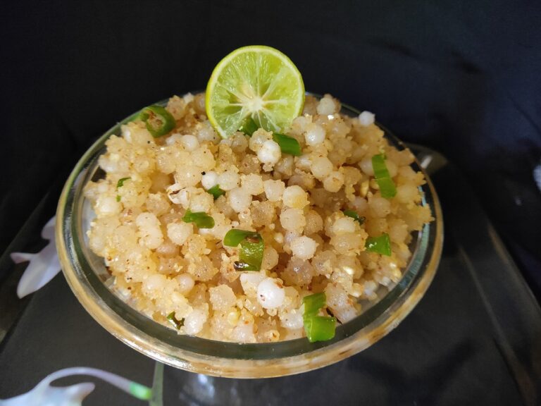 How to make sabudana khichdi