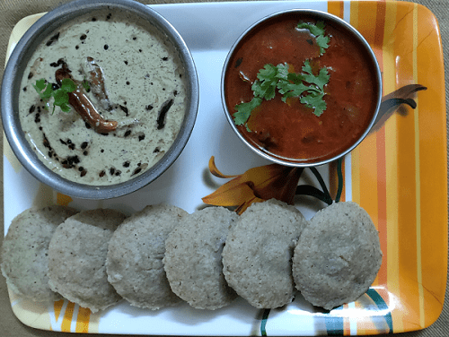 Idli recipe of green gram