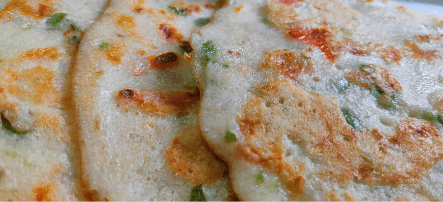 mix vegetable uttapam